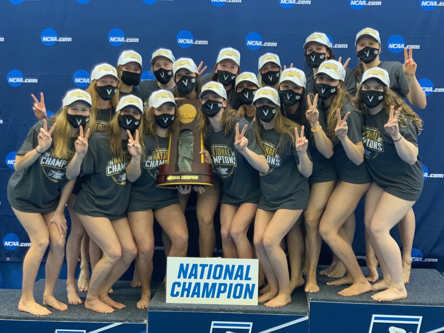 Uva Womens Swim And Dive Team Wins First National Title Wuva