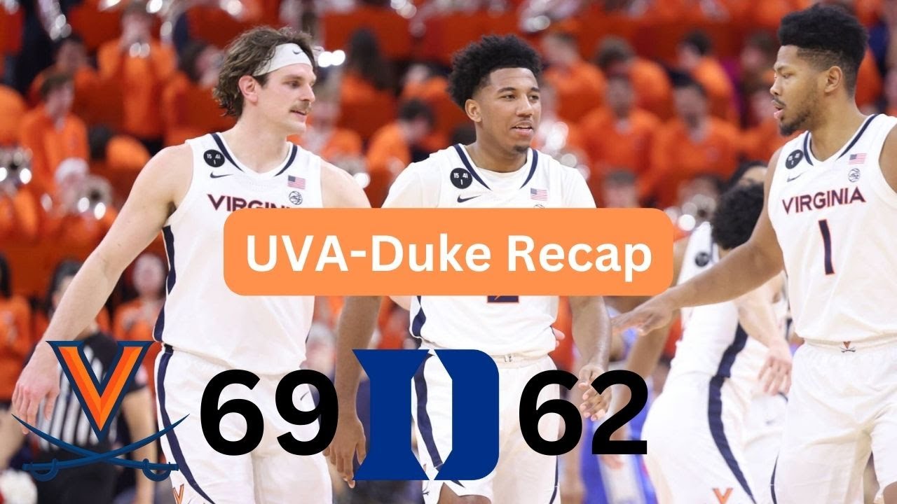 8 UVA Survives Duke in Controversial 6962 OT Win WUVA